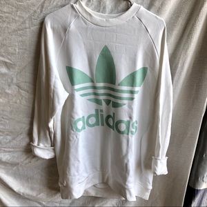 Women’s Oversized Adidas Sweatshirt Dress